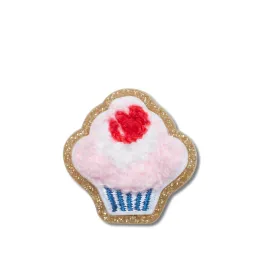 ตัวติดรองเท้า JIBBITZ™ PATCHWORK PINK CUPCAKE