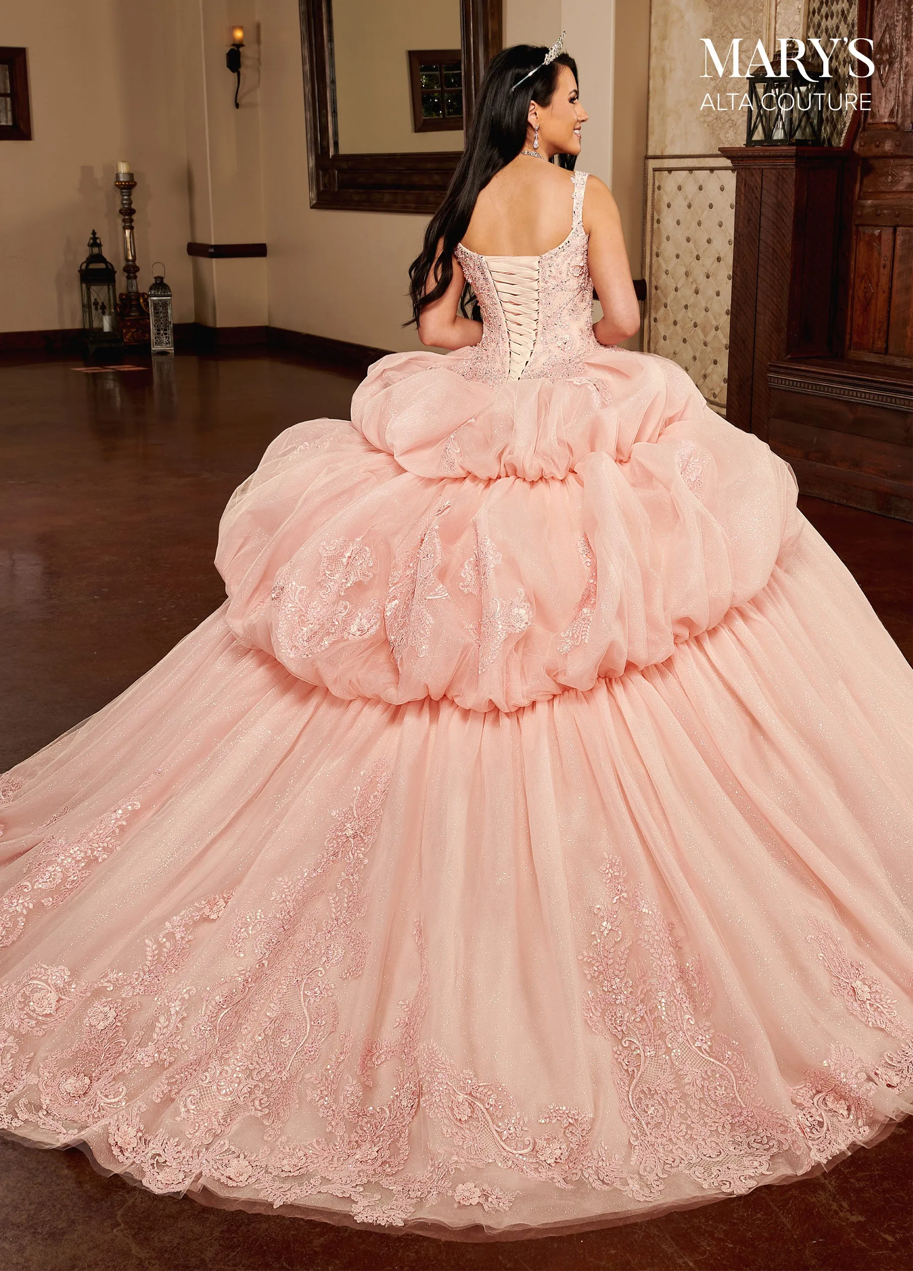 3D Floral Quinceanera Dress by Alta Couture MQ3092