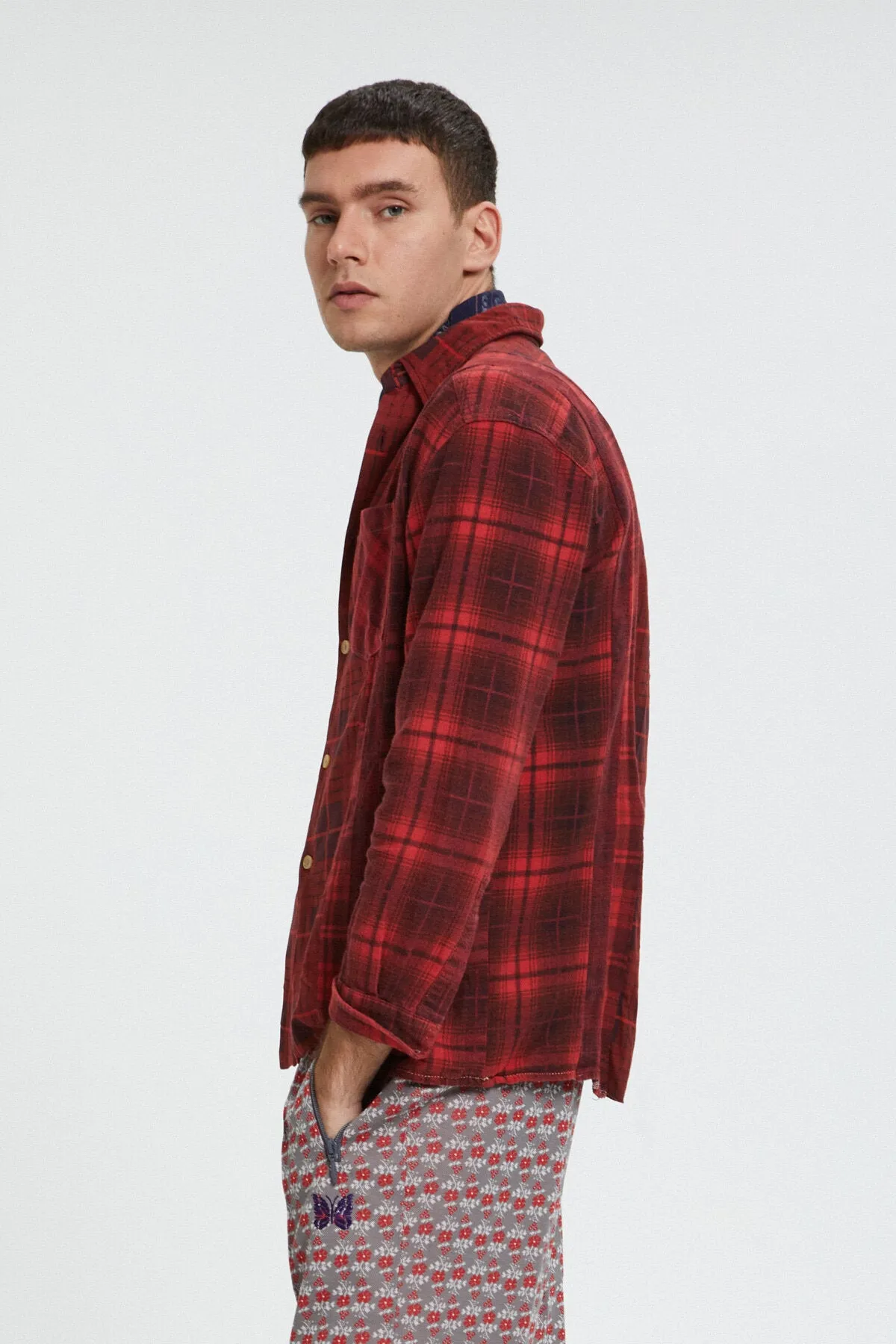 7 Cuts Flannel Shirt