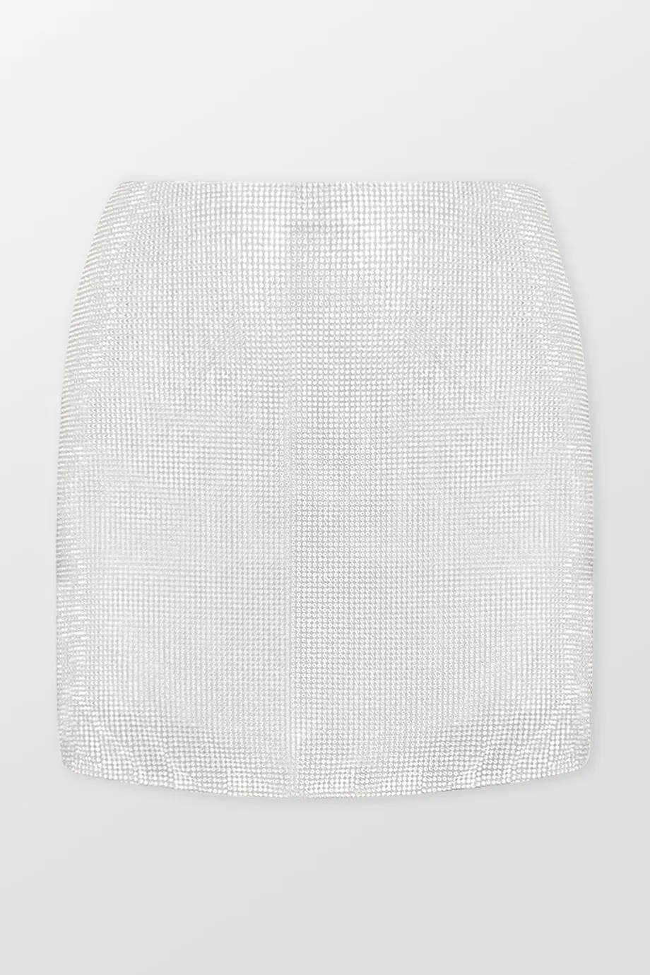 A-Line Crystal Mini Skirt