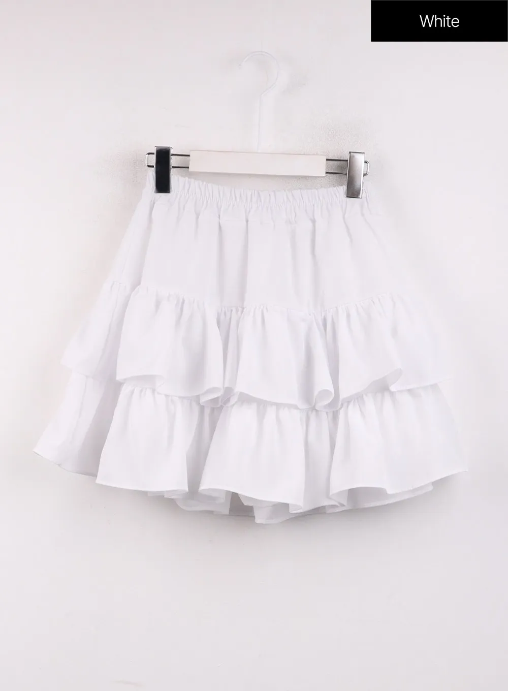 A-Line Layered Frill Mini Skirt OJ426