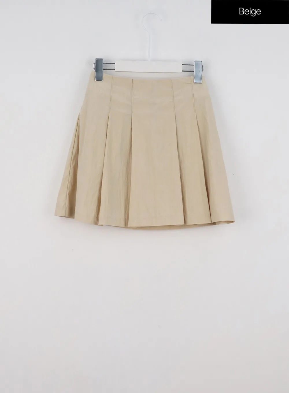 A-Line Pleated Mini Skirt OL318