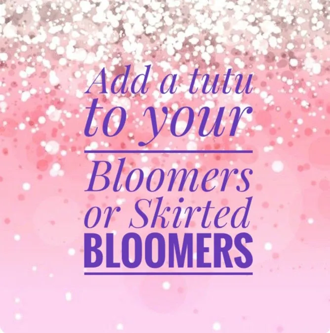 Add a tutu to your bloomers