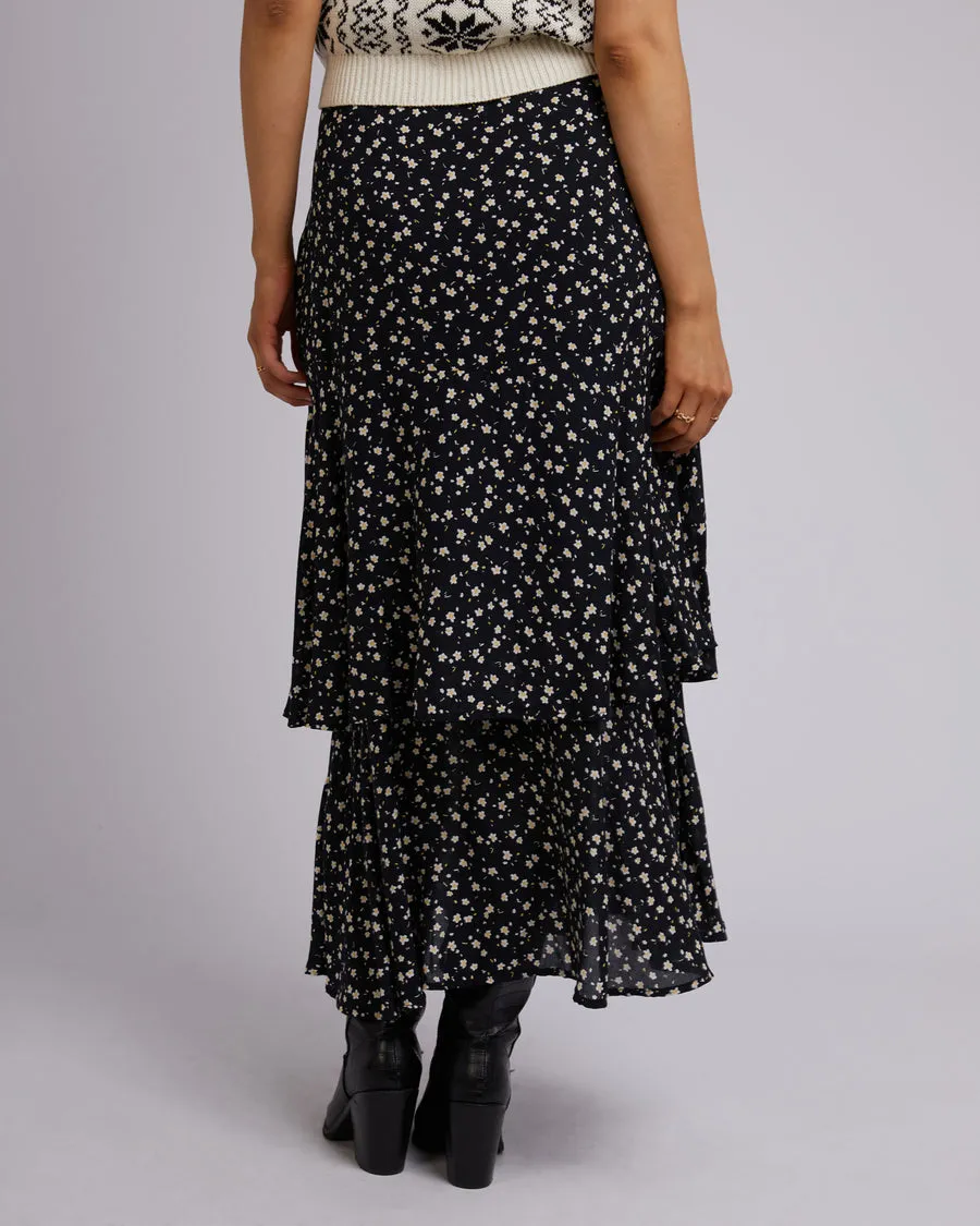 All About Eve Lily Floral Maxi Skirt