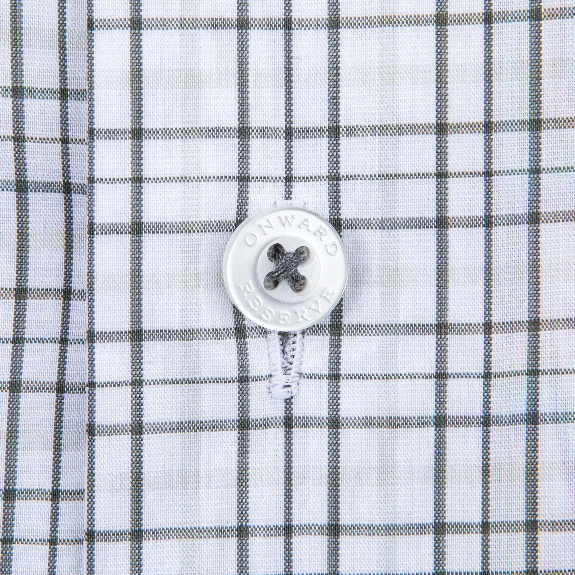 All Team Tattersall Button Down Shirt - Gunmetal