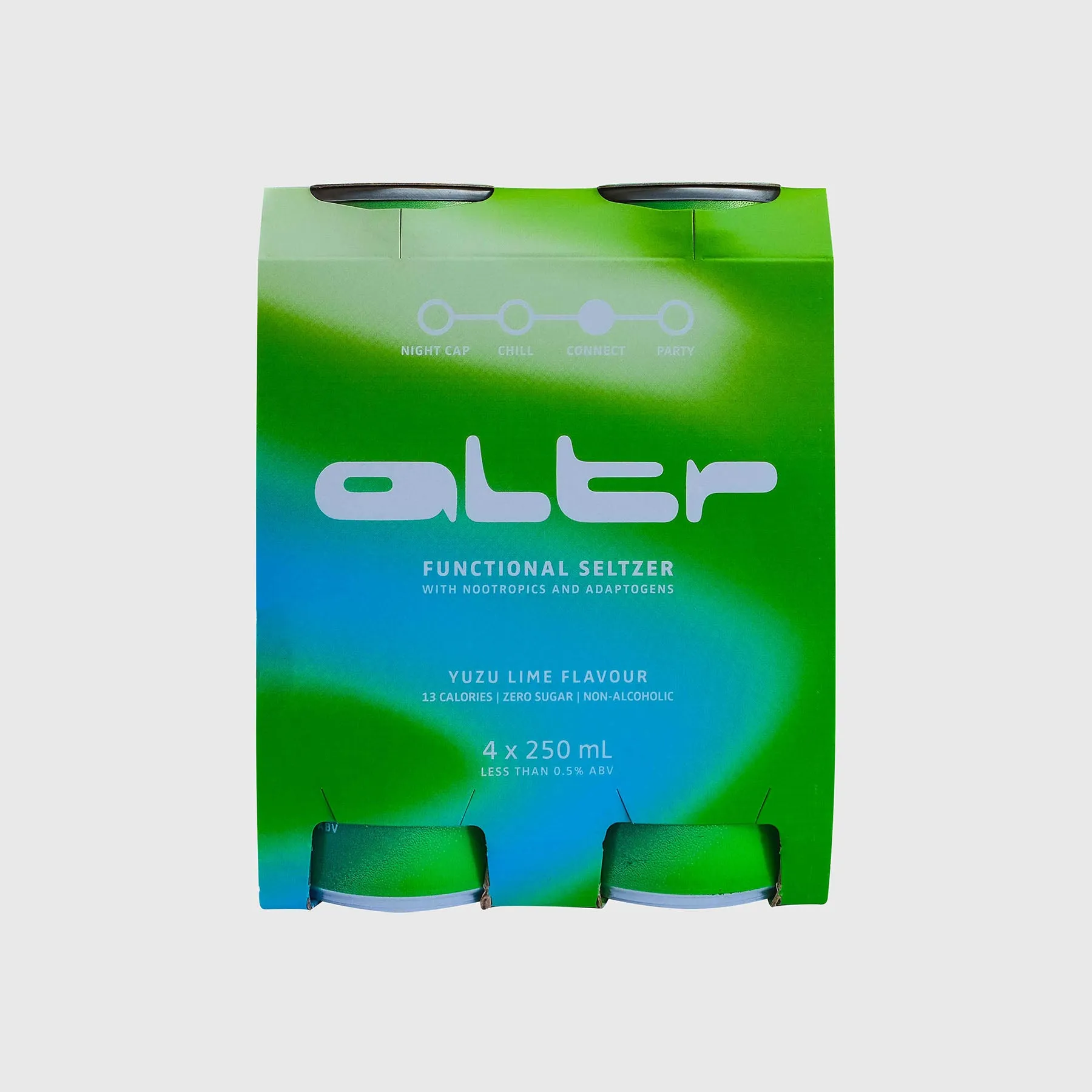 ALTR - CONNECT Yuzu Lime Seltzer 250mL x 4