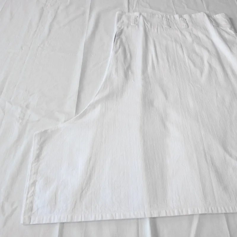 asymmetrical paper bag waist skirt