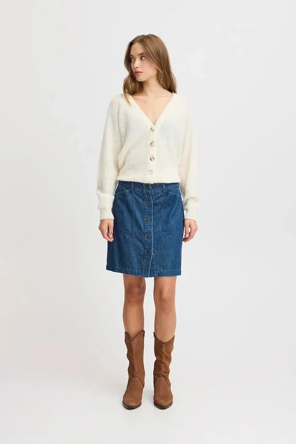 Atelier Reve Irjulietta Skirt - Blue Denim