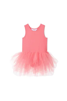 B.A.E. Ribbed Tutu Dress