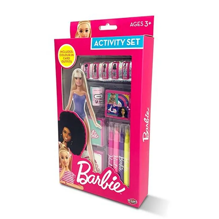 Barbie or Hotwheels Activity Set, 150pce