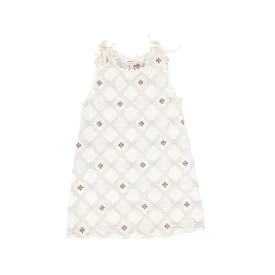 BEBE ORGANIC NATURAL PATCHWORK  DRESS