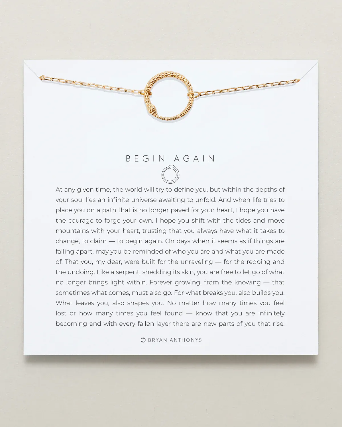 Begin Again Necklace