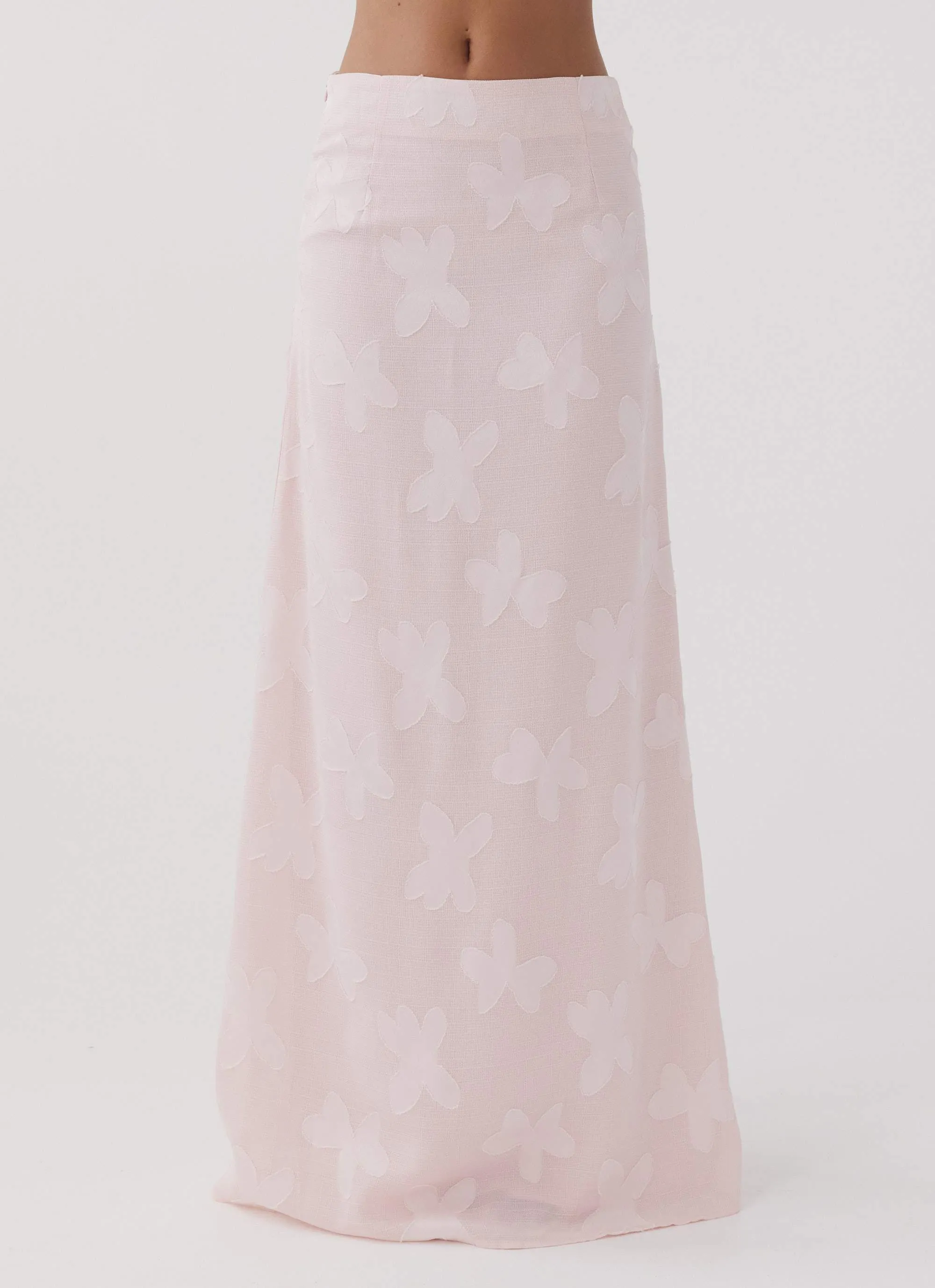 Best Love Maxi Skirt - Pink Petal