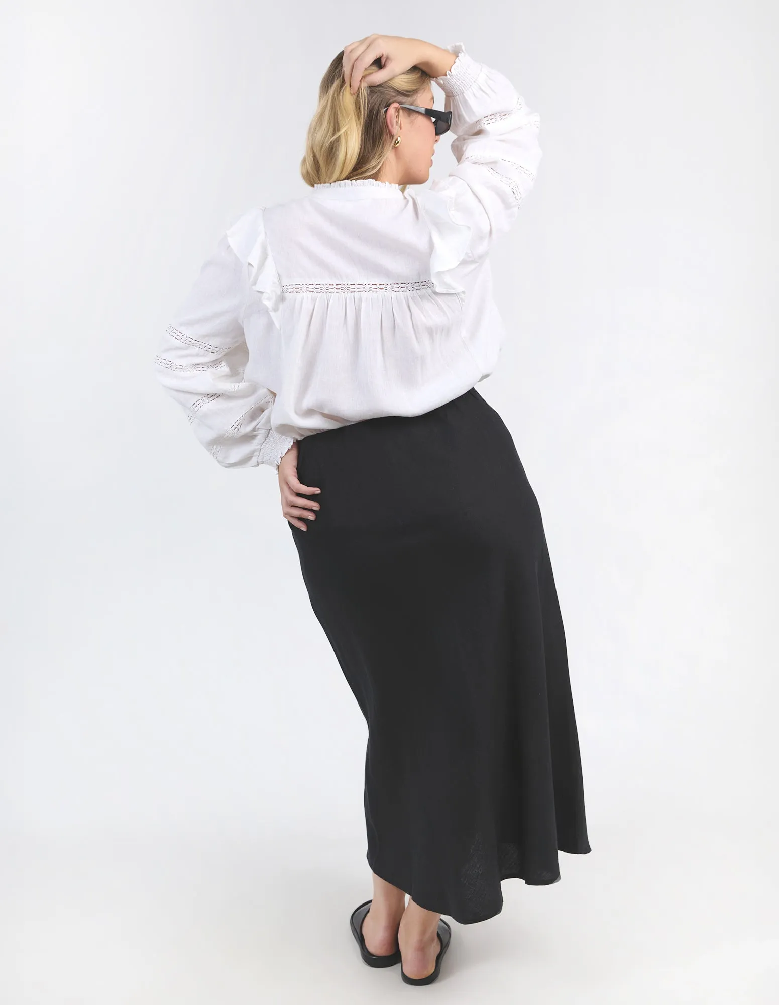 Bonnie Blouse Marshmallow