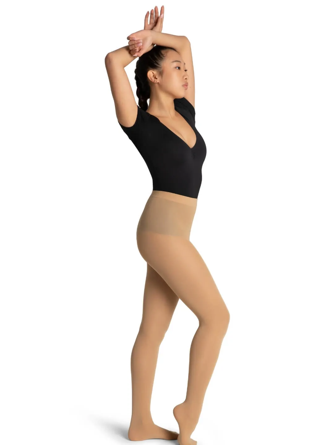 CAPEZIO 1825 STUDIO BASICS FOOTED TIGHTS