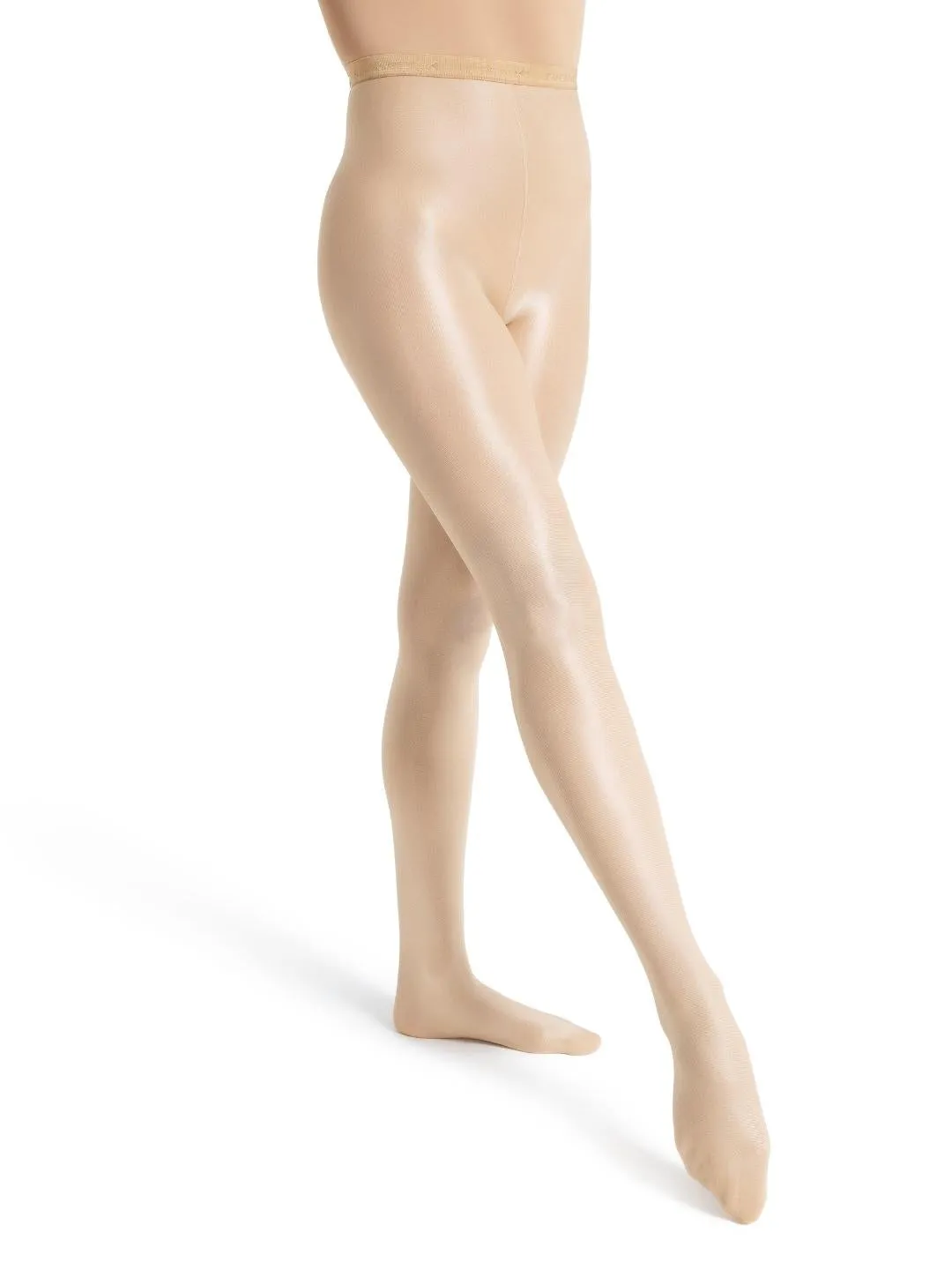 Capezio Ultra Shimmery Footed Tights | Adult