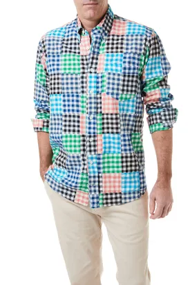 Chase Shirt Gingham Patchwork