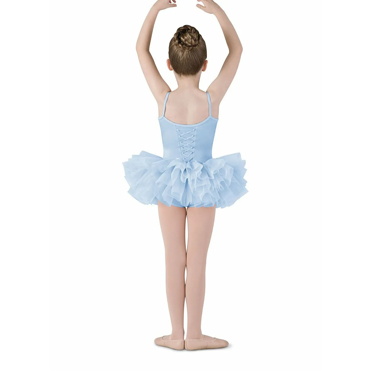 Child Lace Up Back Tutu Dance Dress