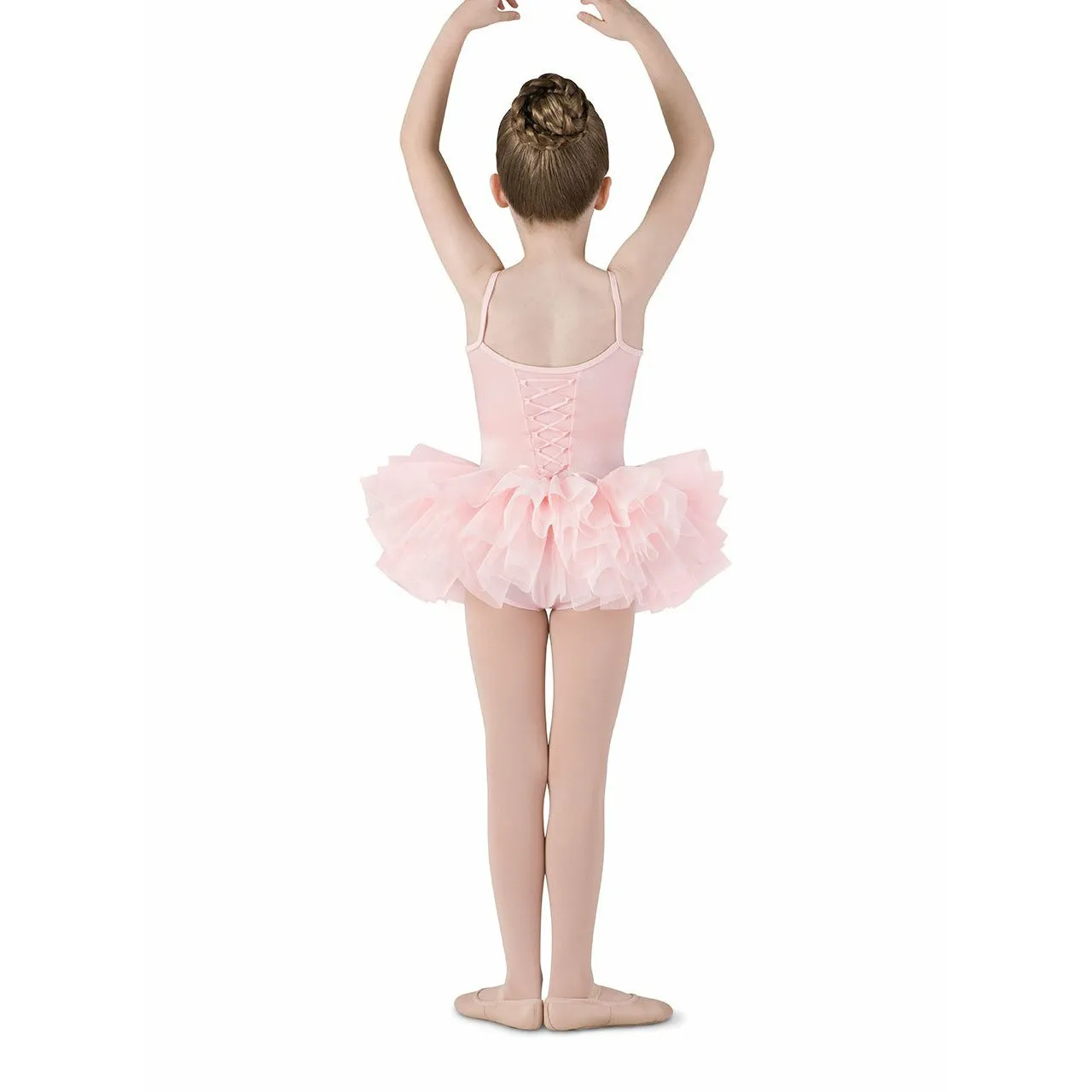 Child Lace Up Back Tutu Dance Dress