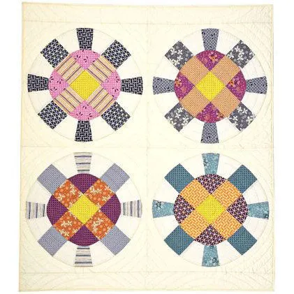 Cog   Wheel Quilt Pattern