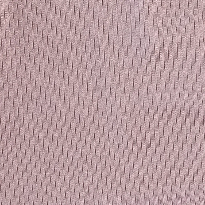 crib sheet | mauve taupe | modal skinny rib