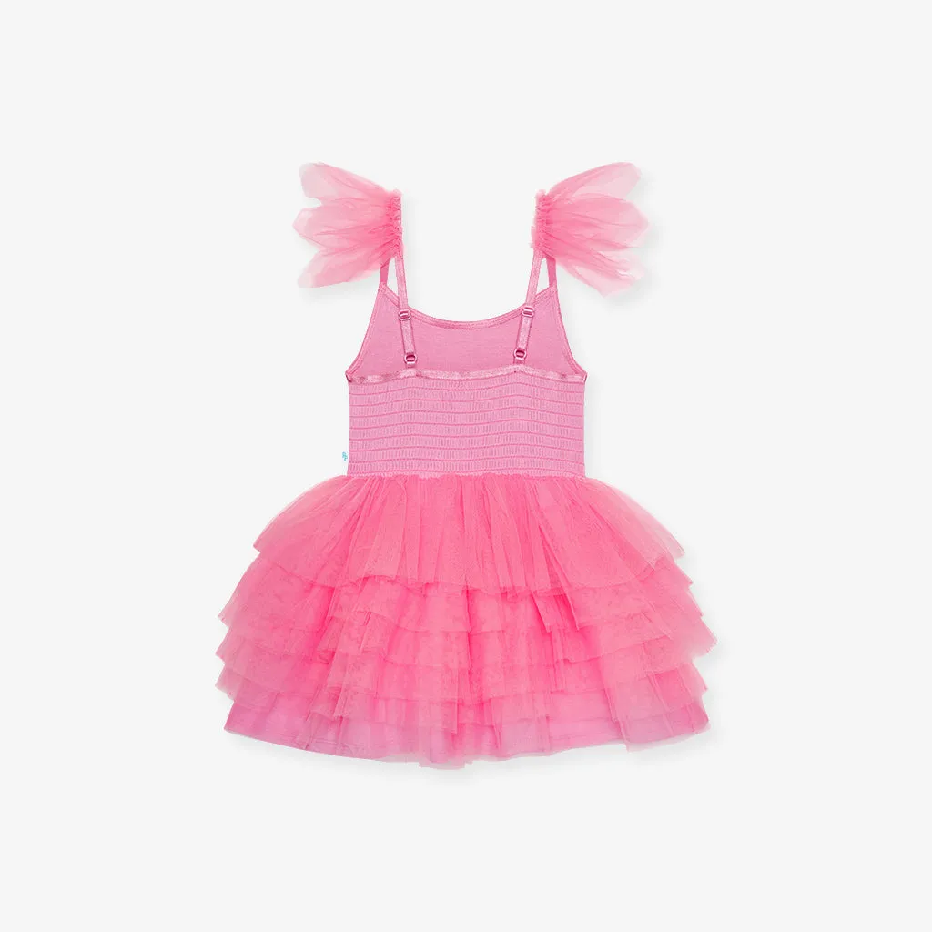 Cruisin' Pink Tulle Smocked Dress