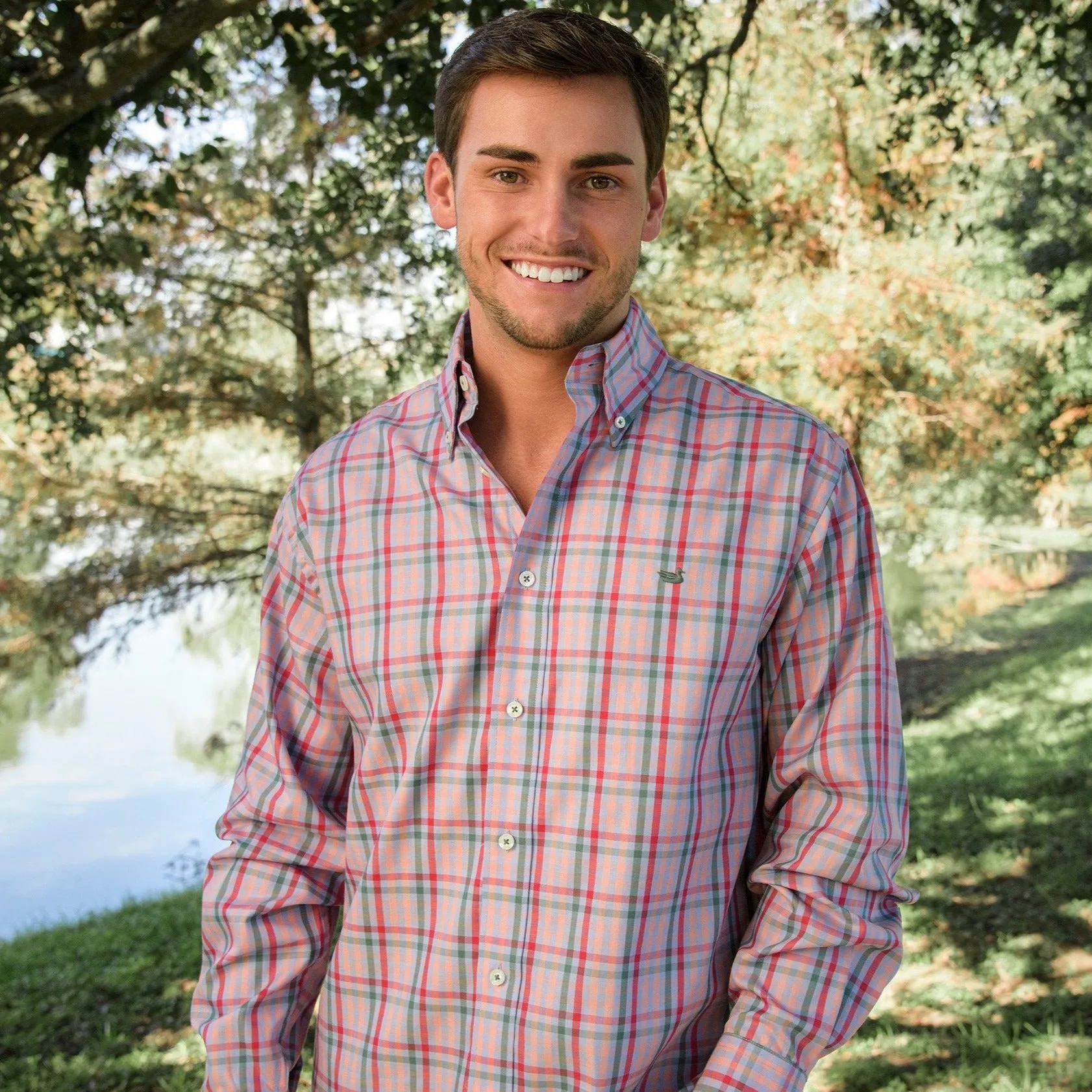 Cumberland Plaid Dress Shirt