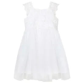 Designer Kidz Angie Lace Bodice Dress in Ivory (Size 00-12)