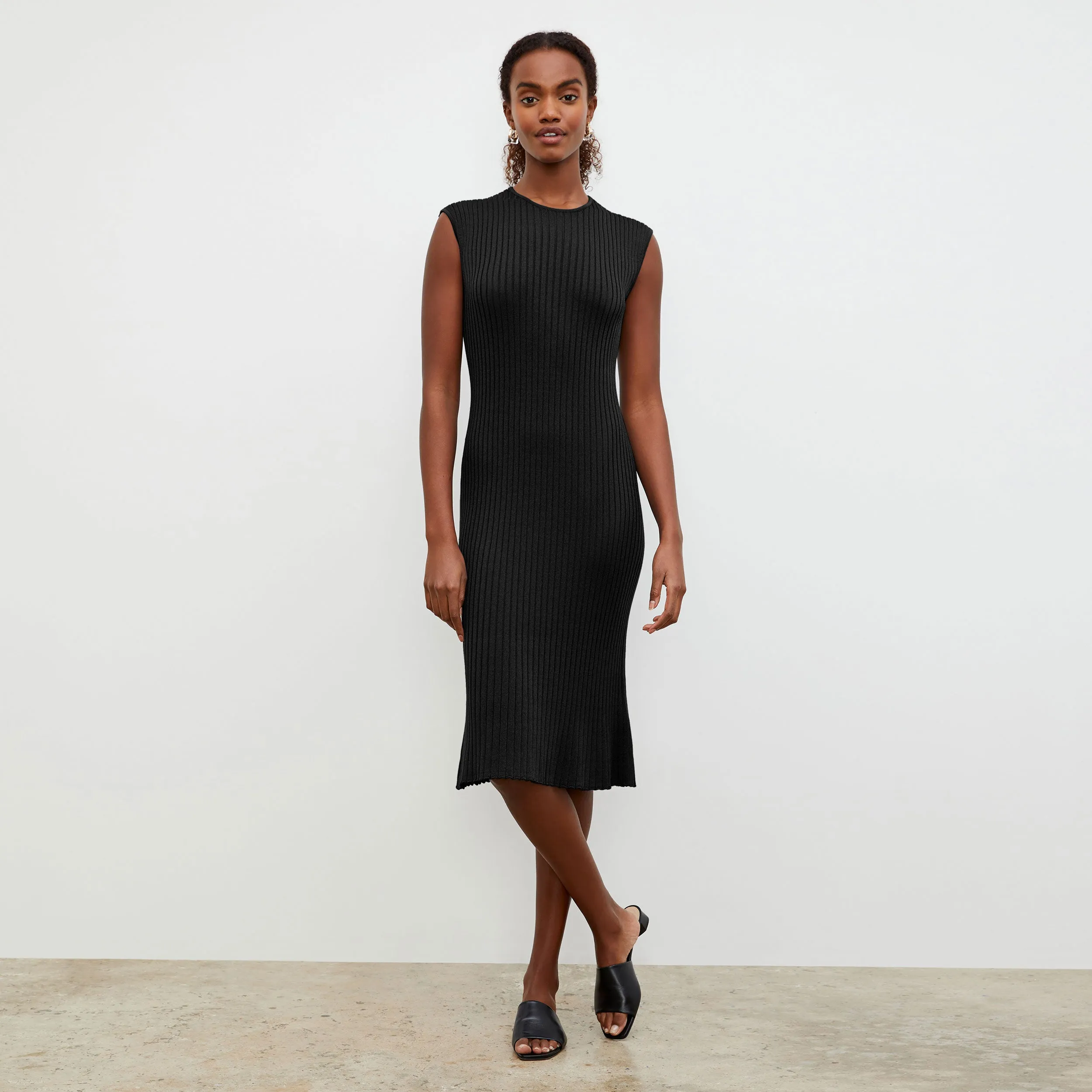 Dylan Dress - Slinky Knit :: Black