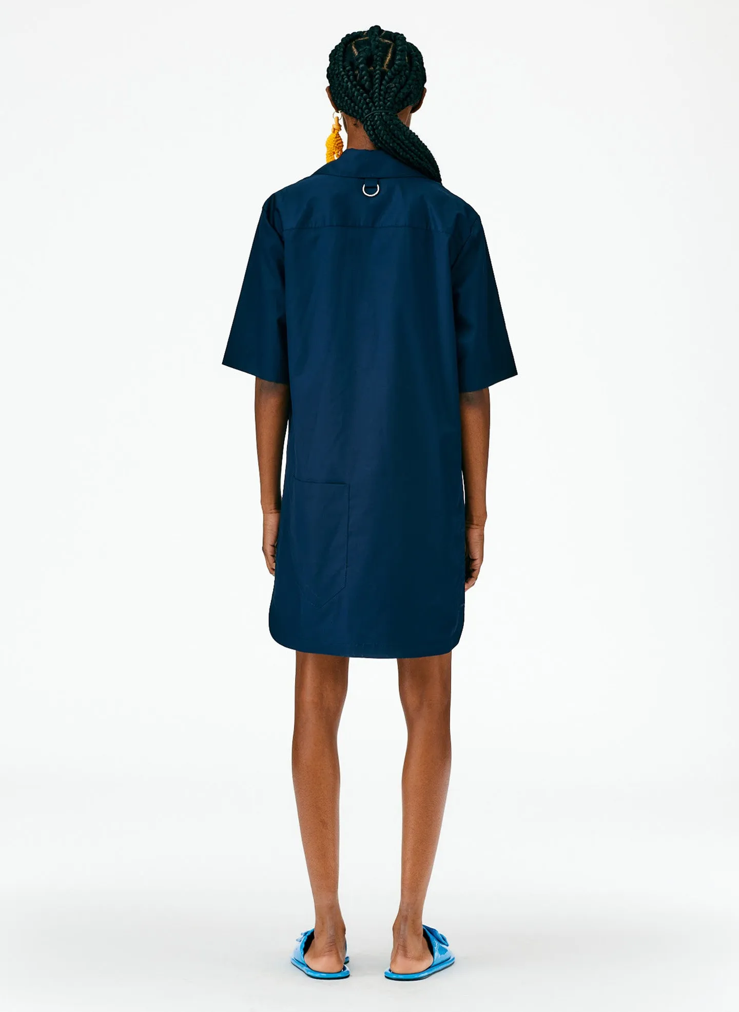 Eco Poplin Camp Dress