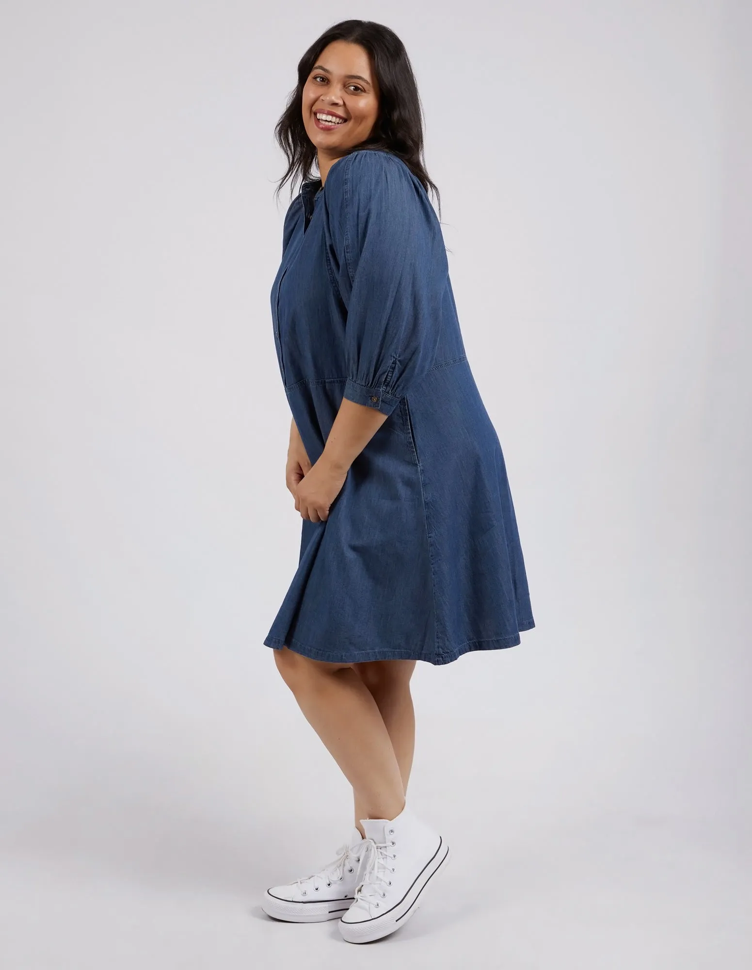 Filippa Denim Dress Mid Blue