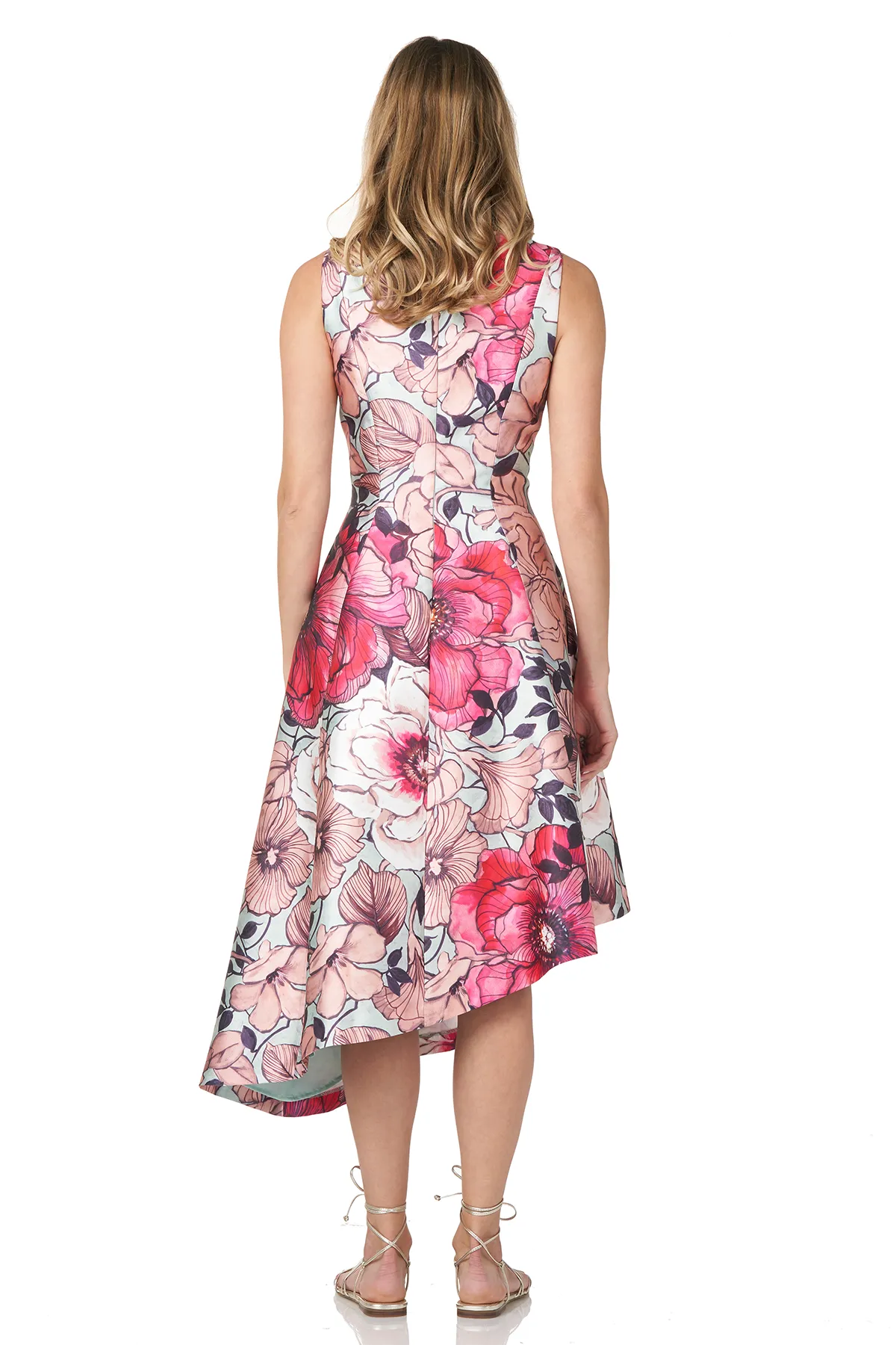 Floral Printed Midi Dress