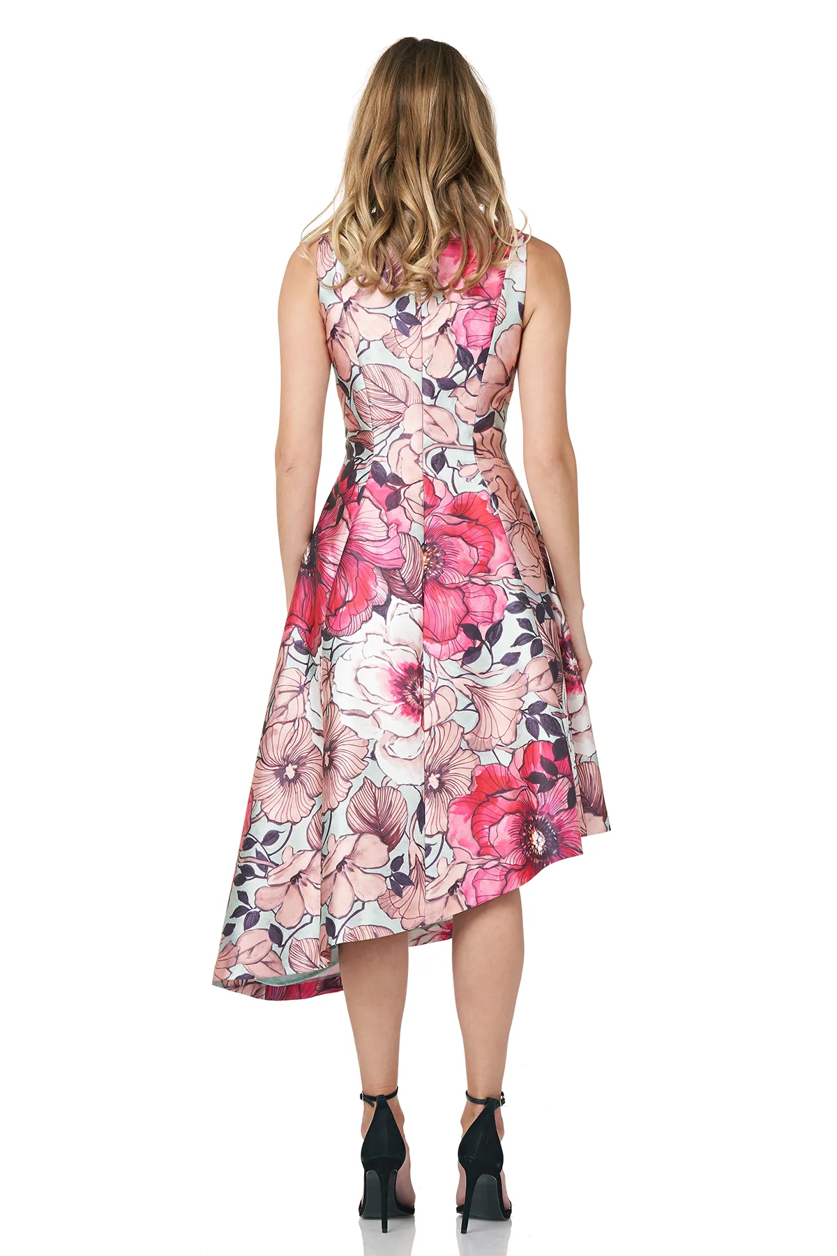 Floral Printed Midi Dress