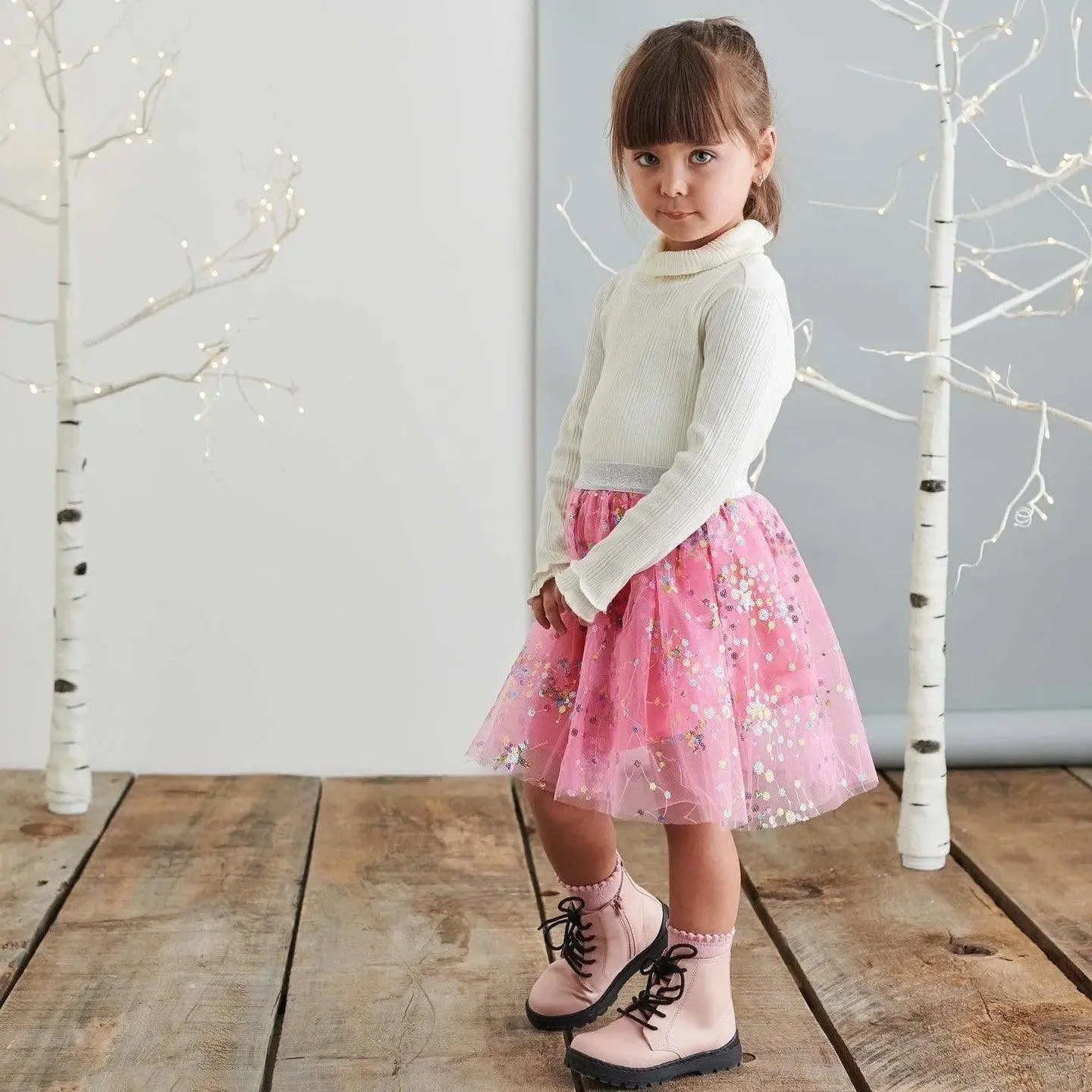 Galaxy Sequins Tulle Skirt | Hatley