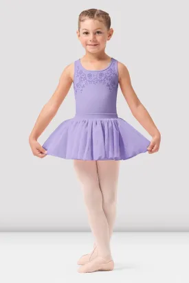 Girls Leila Cross Back Tutu Dress