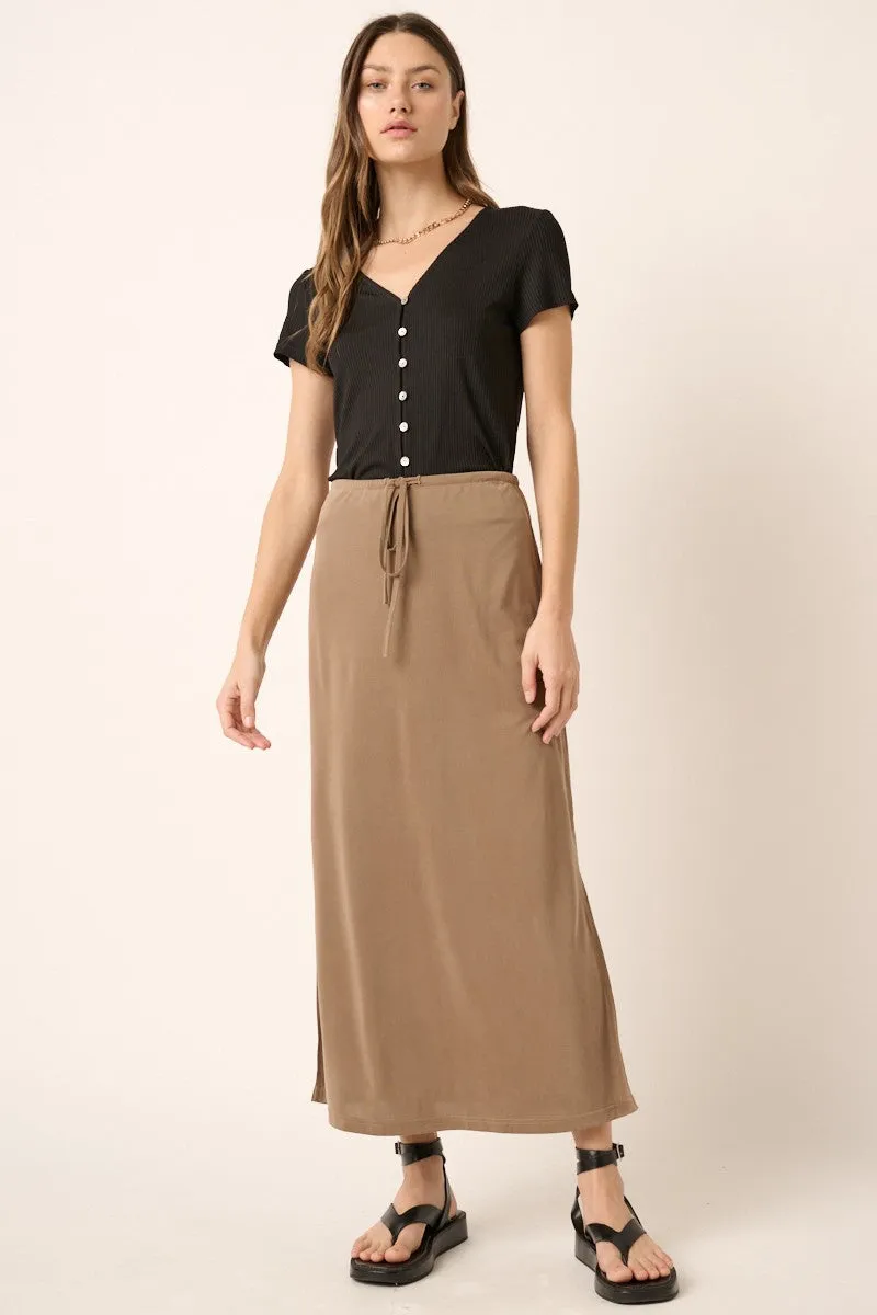 Gwen Skirt I Mocha