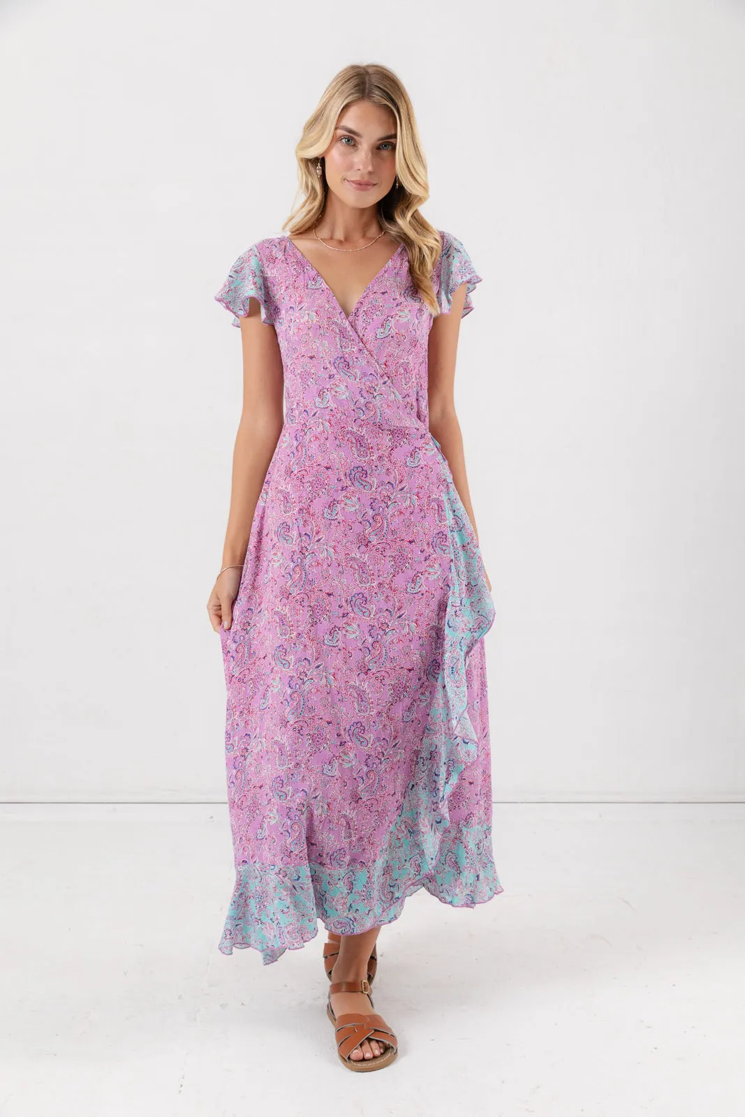 High Tea Wrap Dress