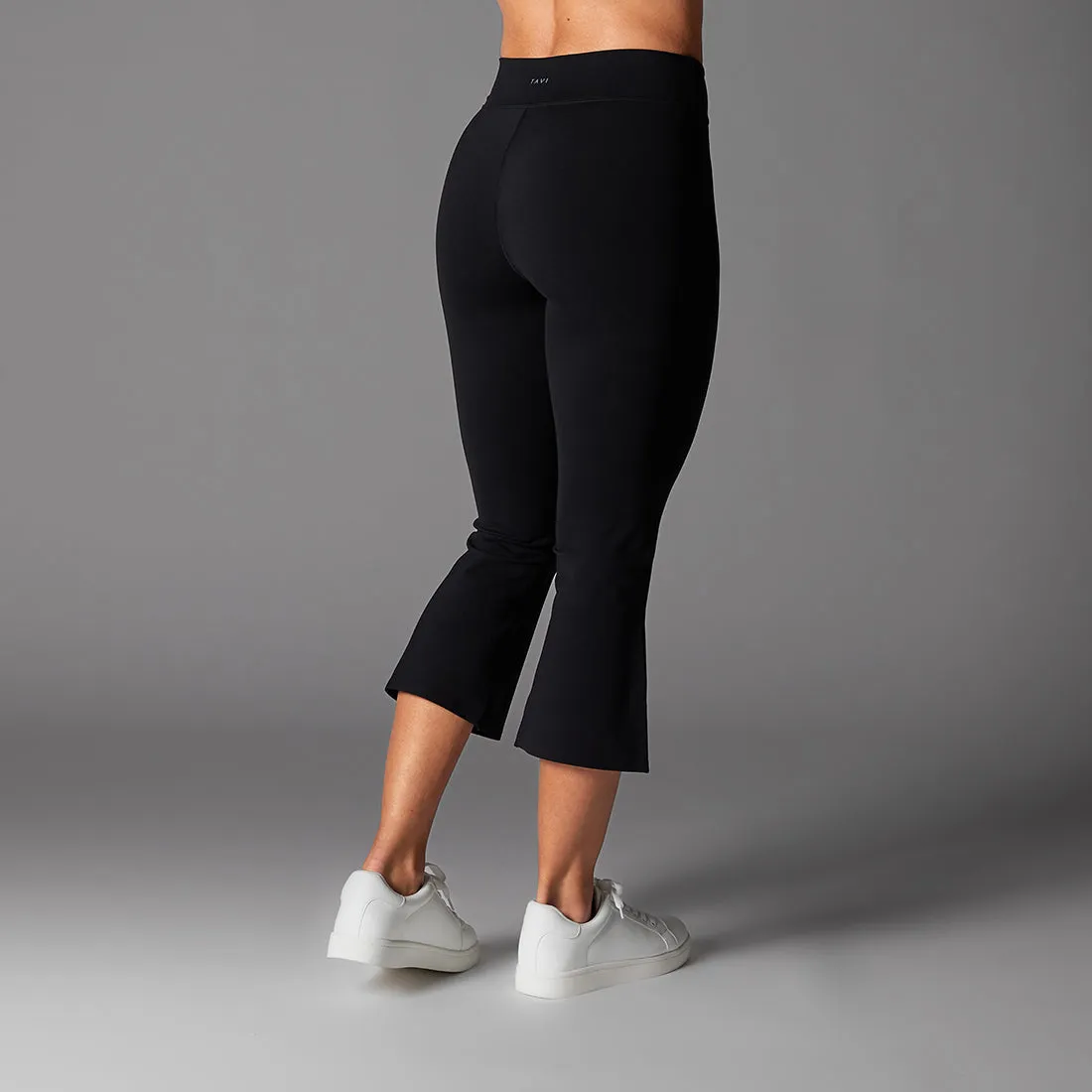 High Waisted Crop Flare Tight