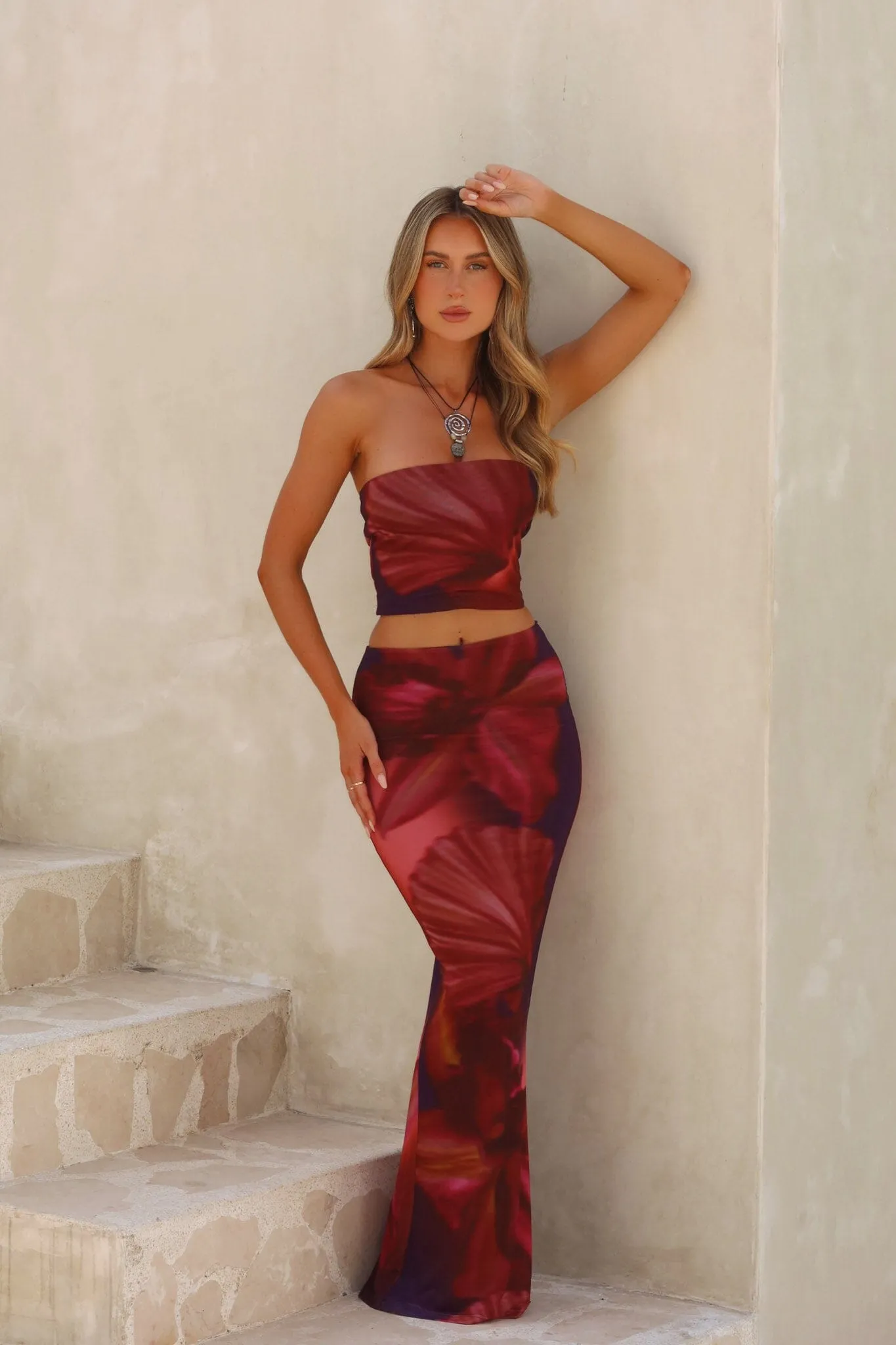 KARA MAXI SKIRT TWILIGHT