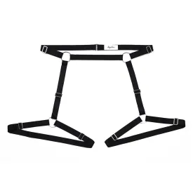 Kira Leg Harness Black