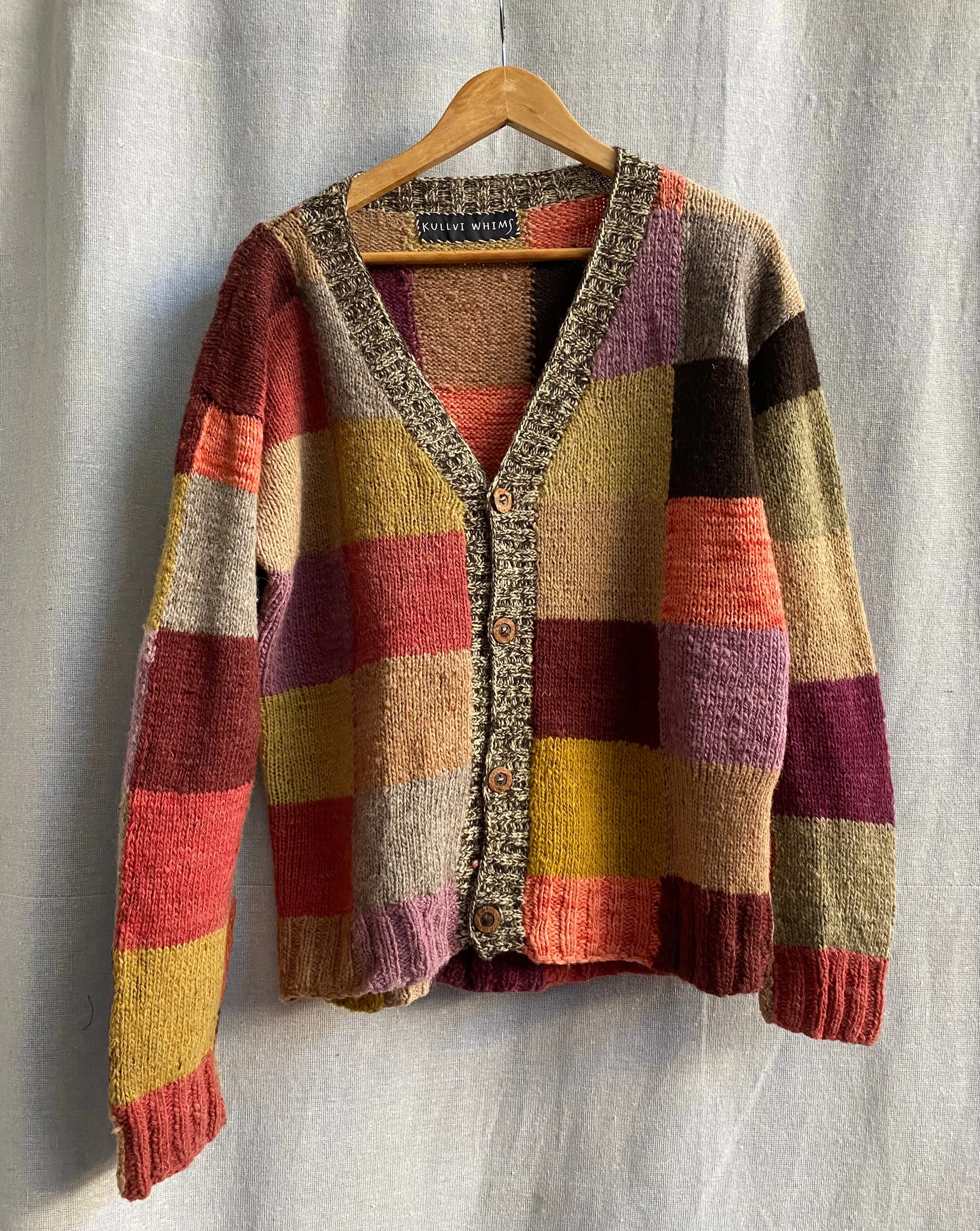 Kullvi Whims Multi Patchwork Cardigan L/XL