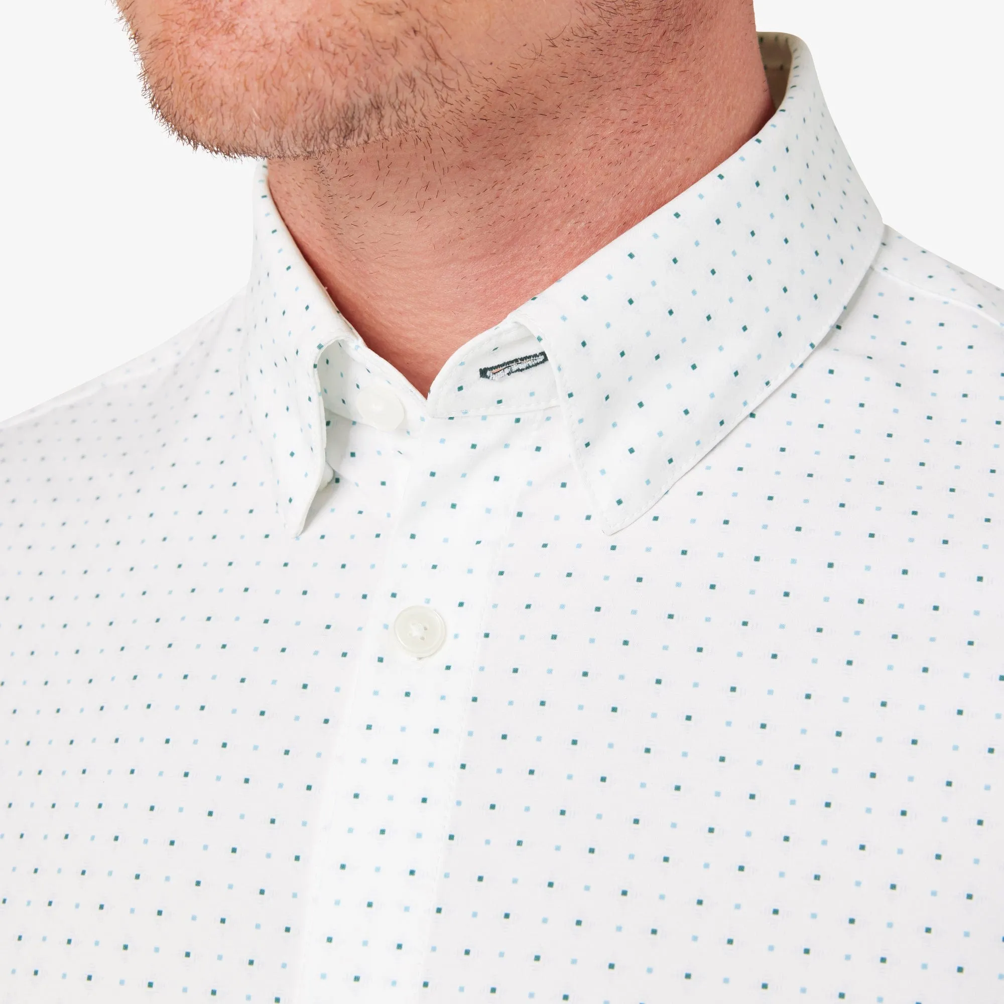 Leeward Dress Shirt- Sky Pyramid