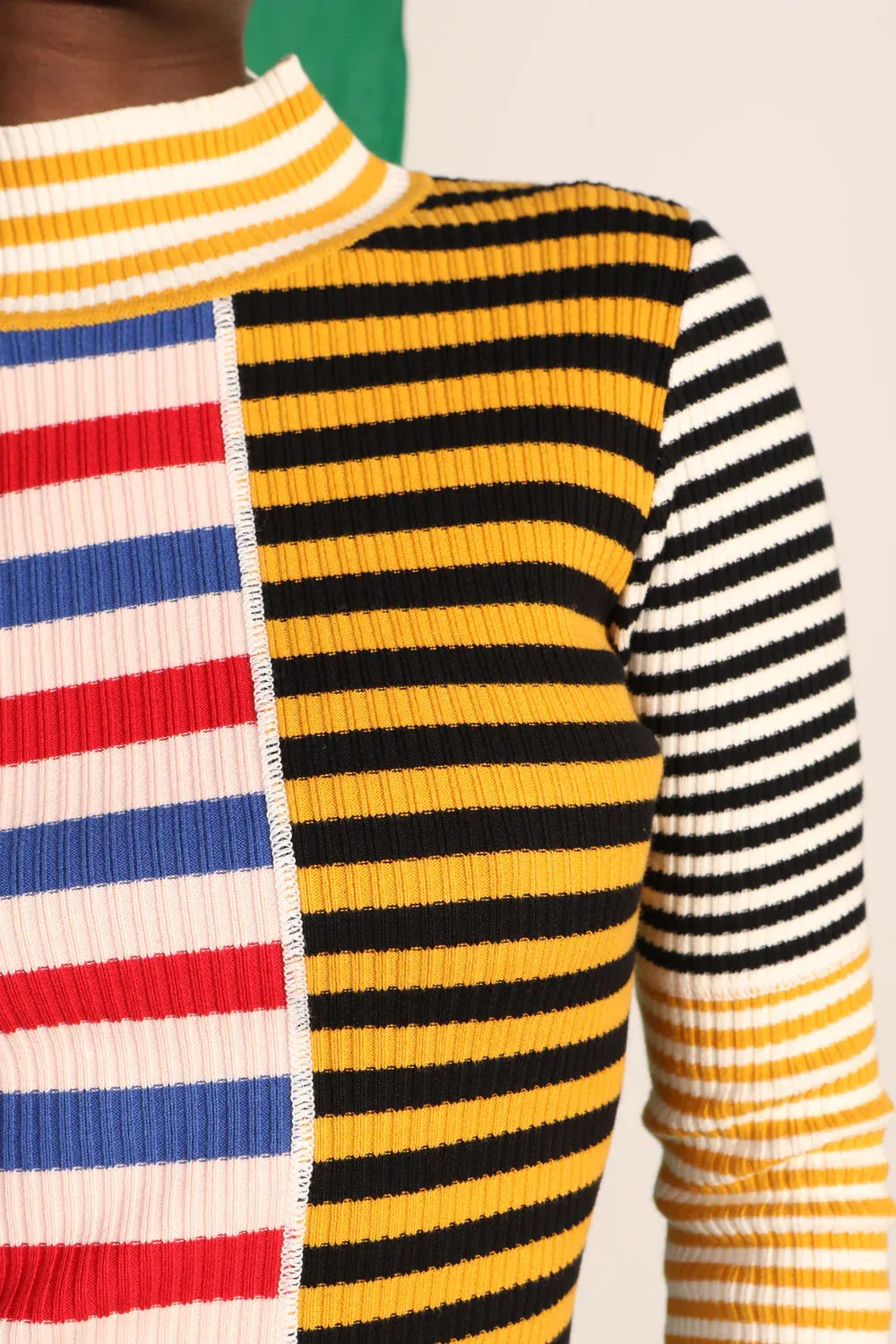 L.F. Markey Cecil Multi Stripe Dress