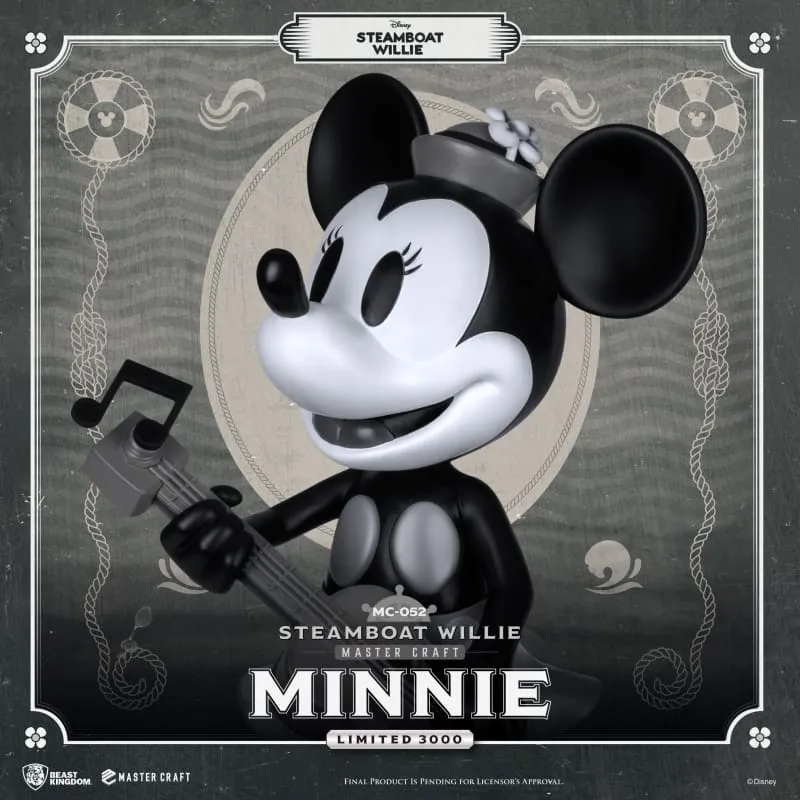 [LIMITED 3,000 PIECES] Beast Kingdom MC-052 Disney Steamboat Willie: Minnie Master Craft Figure Statue