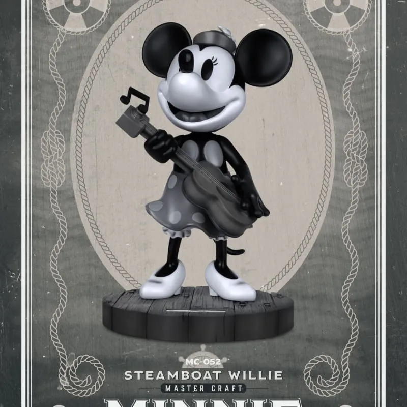 [LIMITED 3,000 PIECES] Beast Kingdom MC-052 Disney Steamboat Willie: Minnie Master Craft Figure Statue