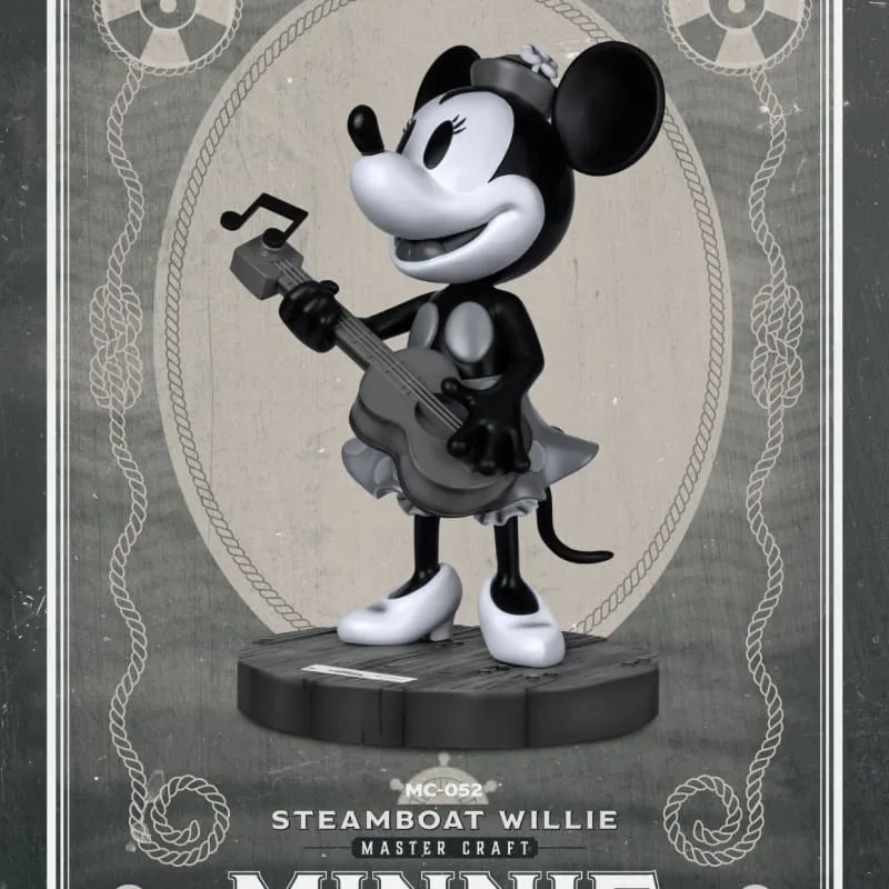 [LIMITED 3,000 PIECES] Beast Kingdom MC-052 Disney Steamboat Willie: Minnie Master Craft Figure Statue