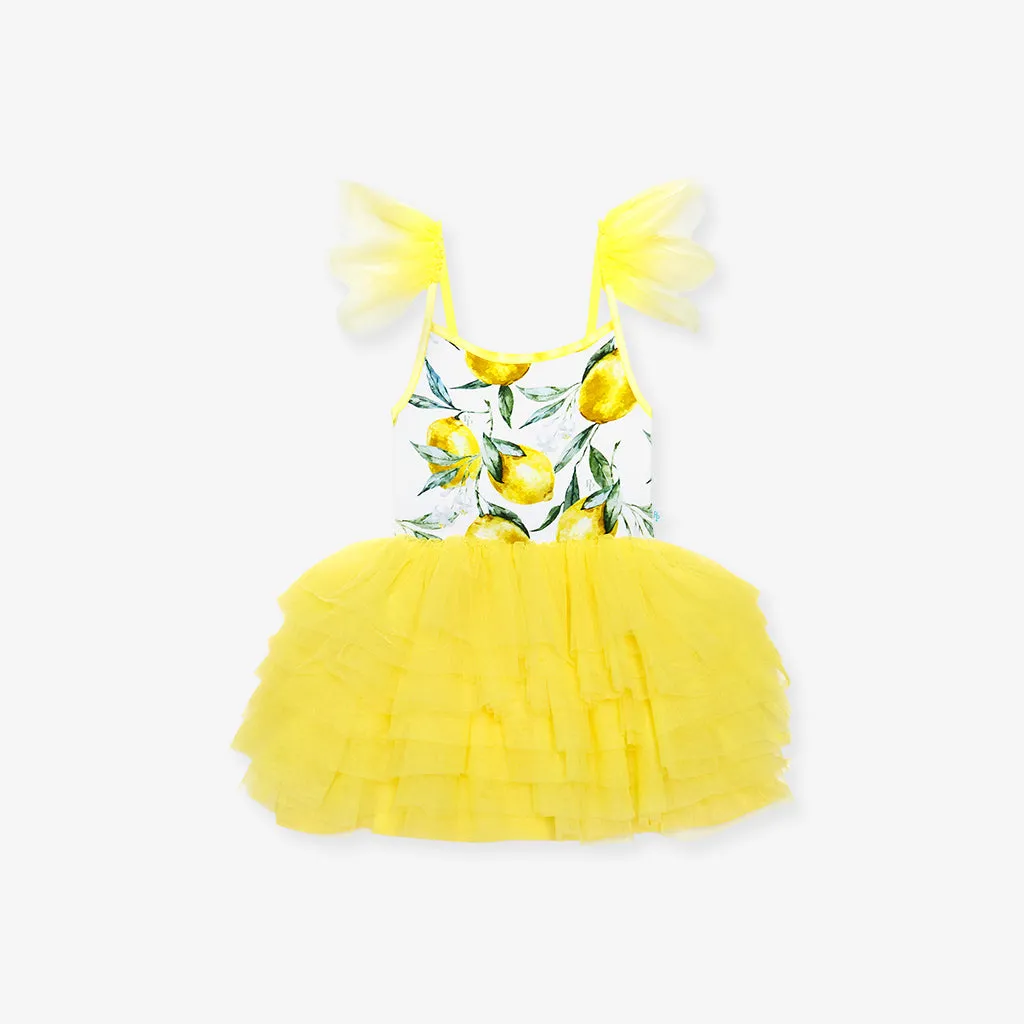 Limoncello Tulle Smocked Dress