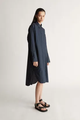 LM Poplin LS Shirt Dress