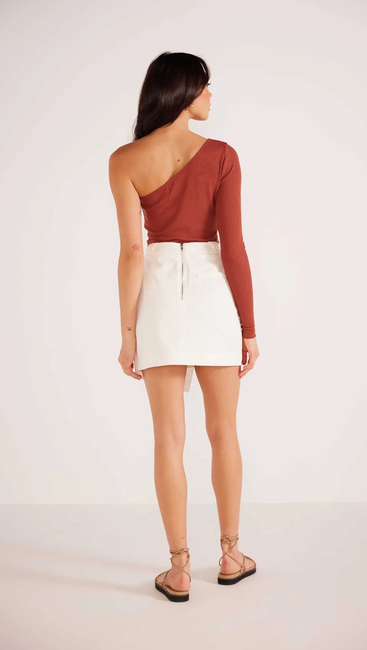 Lottie Cargo Wrap Mini Skirt