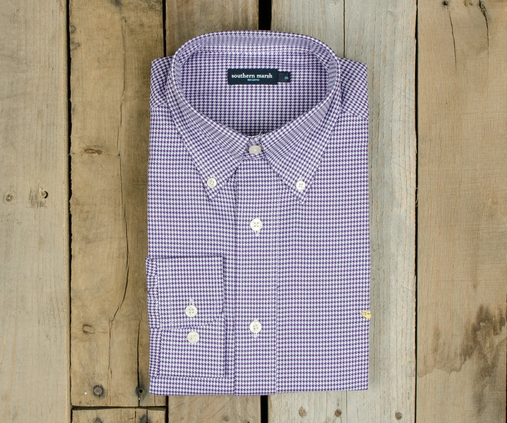 Mackenzie Houndstooth Dress Shirt